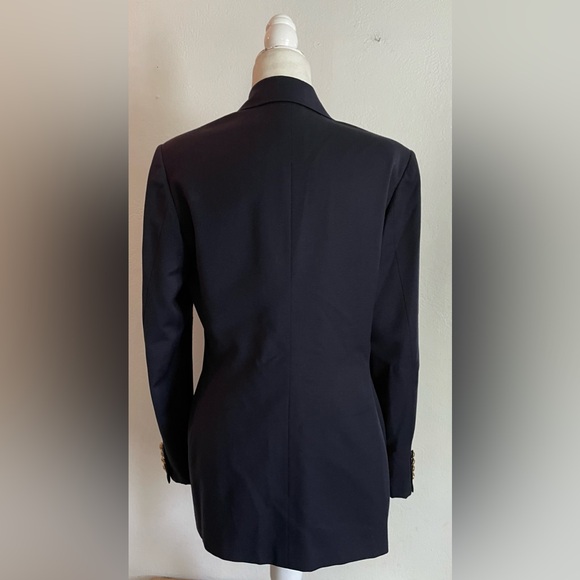 RALPH LAUREN Vintage Crown and Anchor Crested Double Breasted Blazer - Picture 3 of 7
